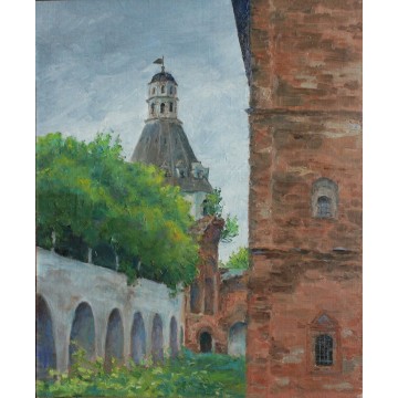 Башня Дуло, Симонов монастырь. Выставка 'Аксаковские места'